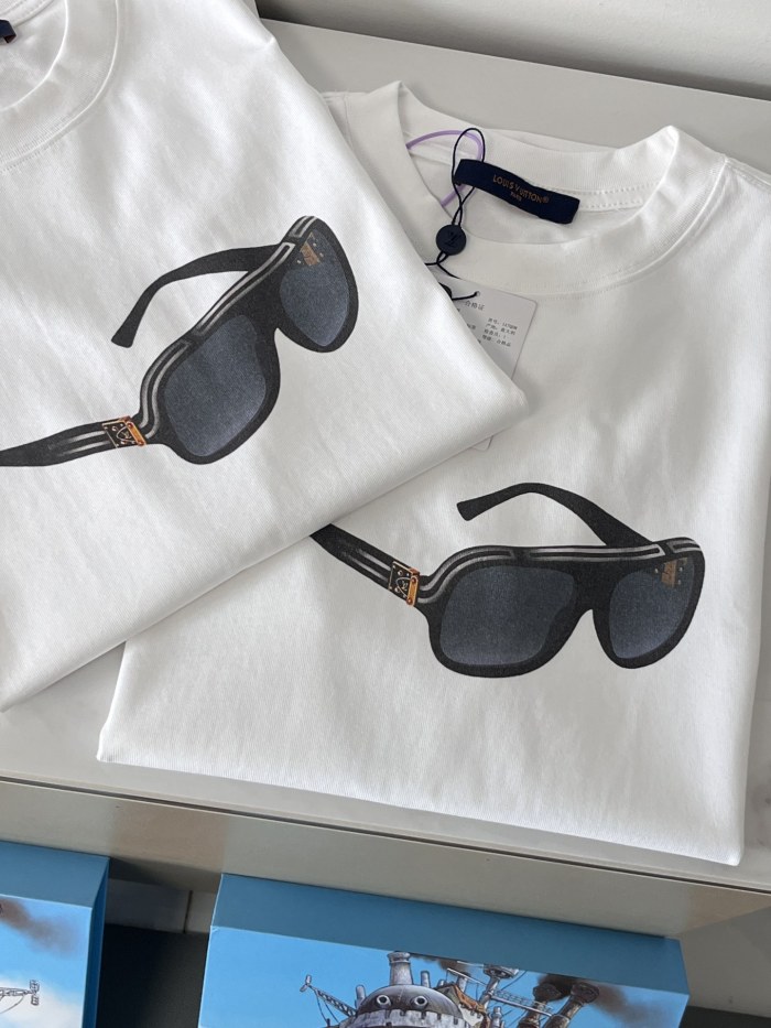 Louis Vuitton Glasses Short-Sleeved T-Shirt