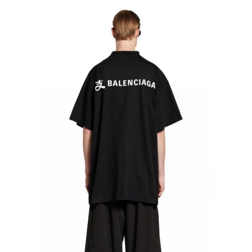 Balenciaga x Alipay Logo T-shirt 'Black White'