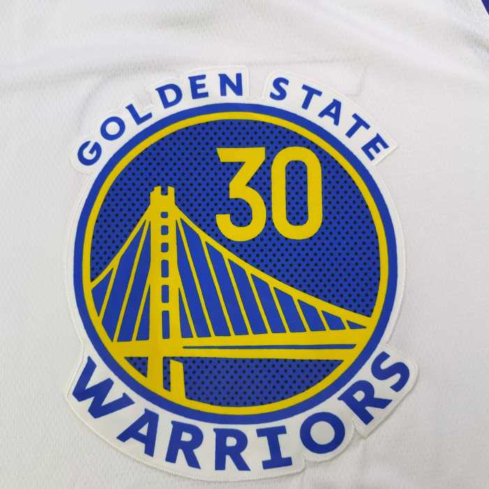 NBA Nike Warriors Curry Embroidered No. 30 Jersey Basketball Jersey