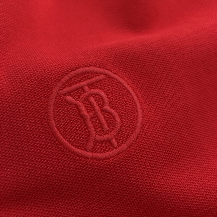 Burberry Icon Stripe Placket Piqué Polo Shirt