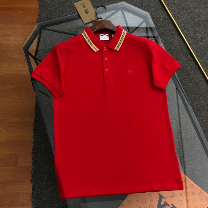 Burberry Icon Stripe Placket Piqué Polo Shirt
