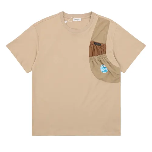 Chanel Pocket Cotton Short Sleeve T-Shirt