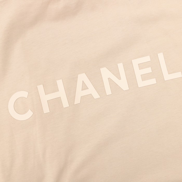 Chanel Pocket Cotton Short Sleeve T-Shirt