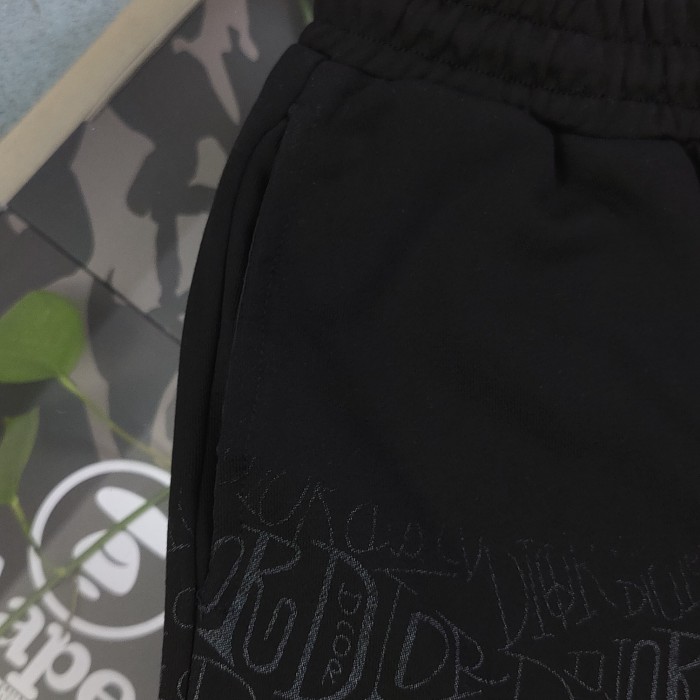 Dior Gradient Logo Print Shorts