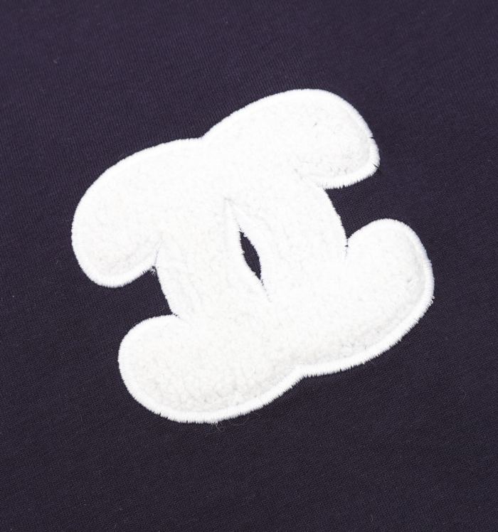 Chanel Cc Flocked Logo Short-Sleeved T-Shirt