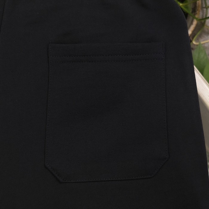 AMI Heart Embroidered Shorts