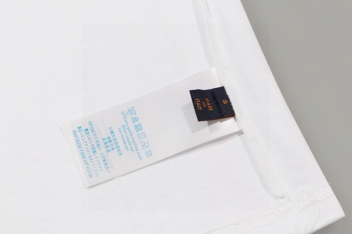 LOUIS VUITTON Colorful Cotton Short Sleeve T-Shirt
