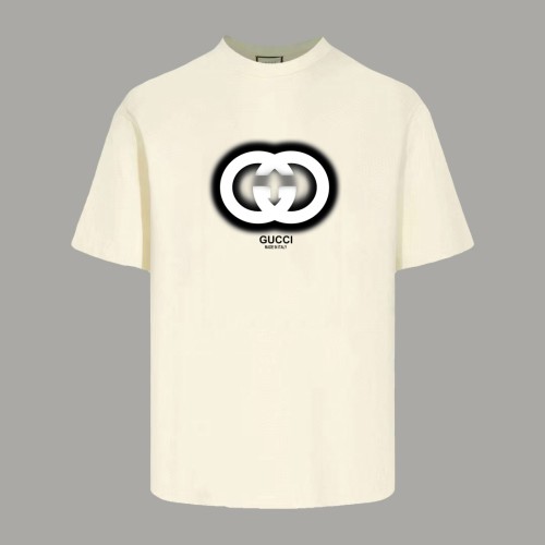 Gucci Print Cotton Short-sleeved T-shirt