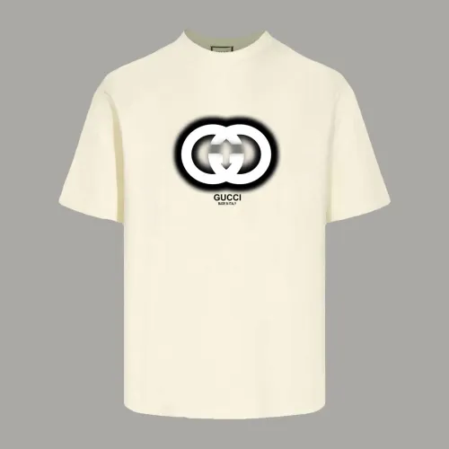 Gucci Print Cotton Short-sleeved T-shirt