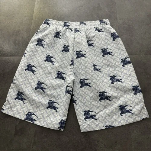 Burberry Jacquard Monogram Print Beach Shorts