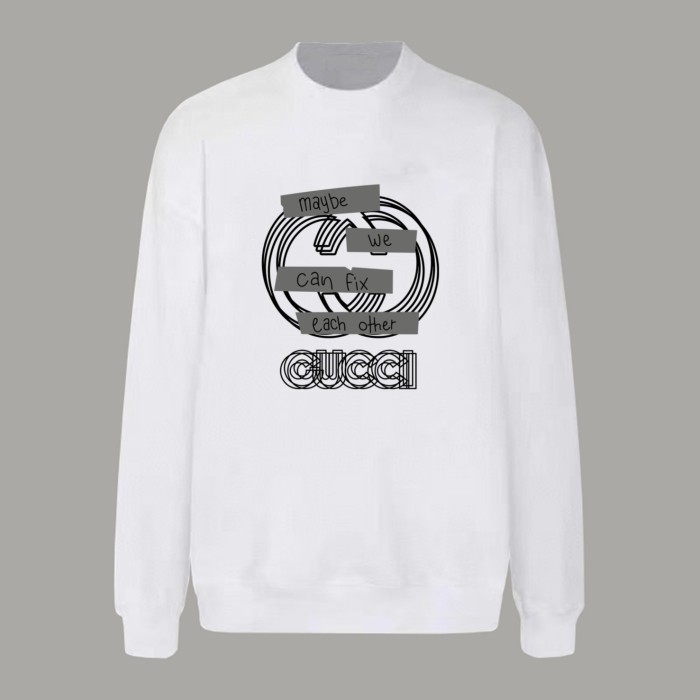 Gucci Cotton Jersey Round Neck Sweatshirt