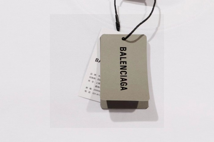 Balenciaga Logo Runway Short Sleeve T-Shirt