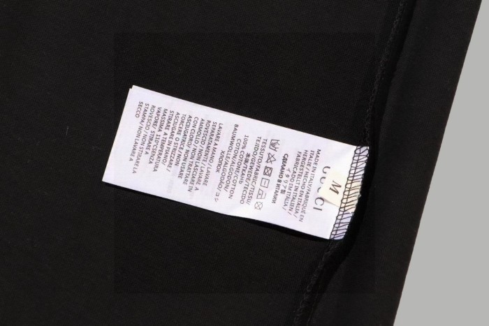 Gucci Print Cotton Short-sleeved T-shirt