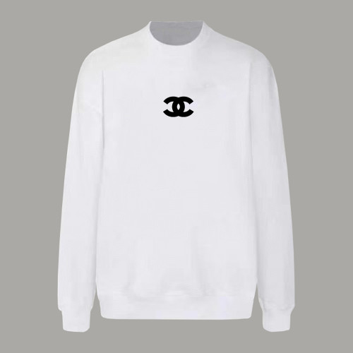 Chanel LOGO Cotton Jersey Crew Neck Sweatshirt