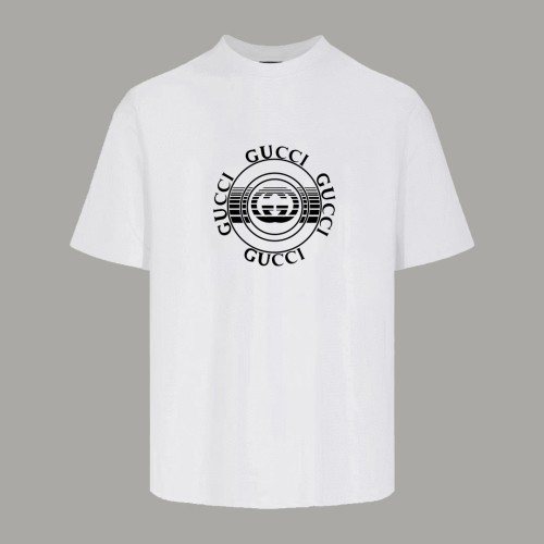 Gucci Print Cotton Short-sleeved T-shirt