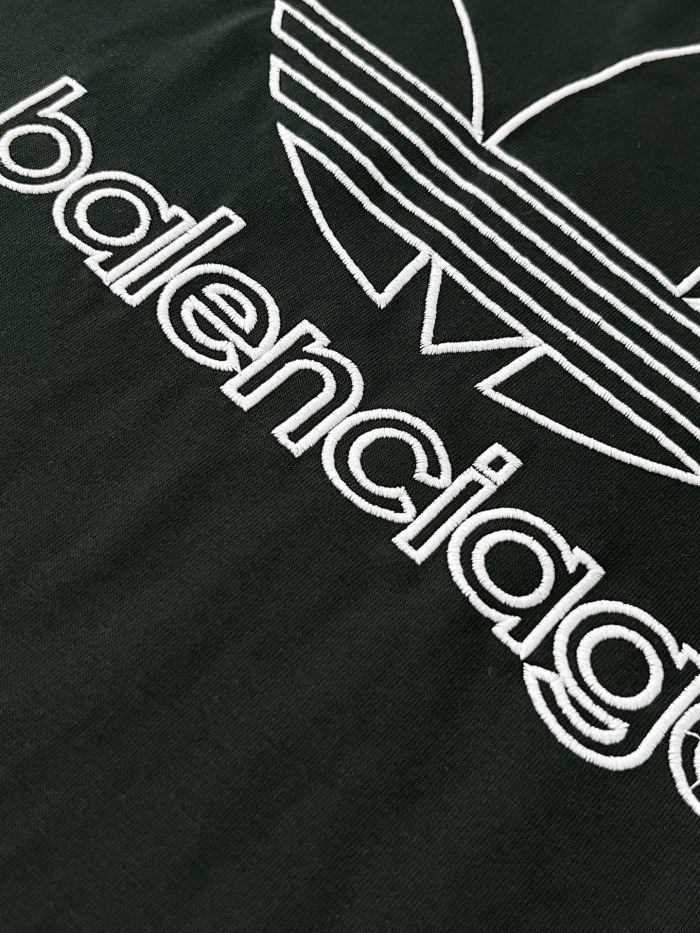 BALENCIAGA X Adidas Logo-Print Oversized Cotton T-Shirt
