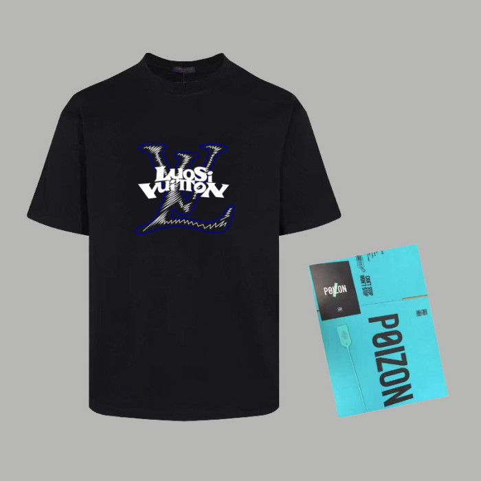 Louis Vuitton Catwalk Cotton Short Sleeve T-Shirt