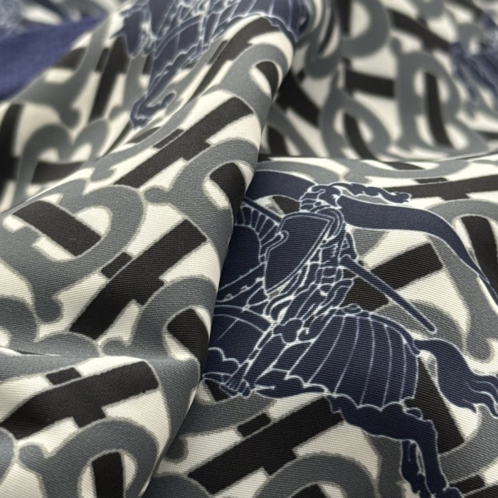 Burberry Jacquard Monogram Print Beach Shorts