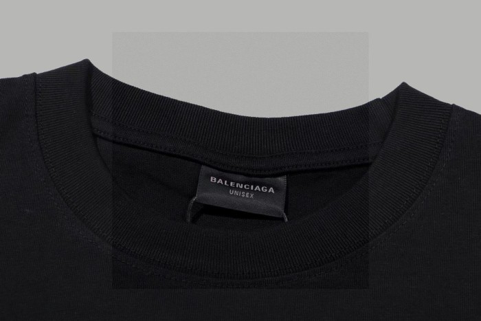 Balenciaga Logo Runway Short Sleeve T-Shirt