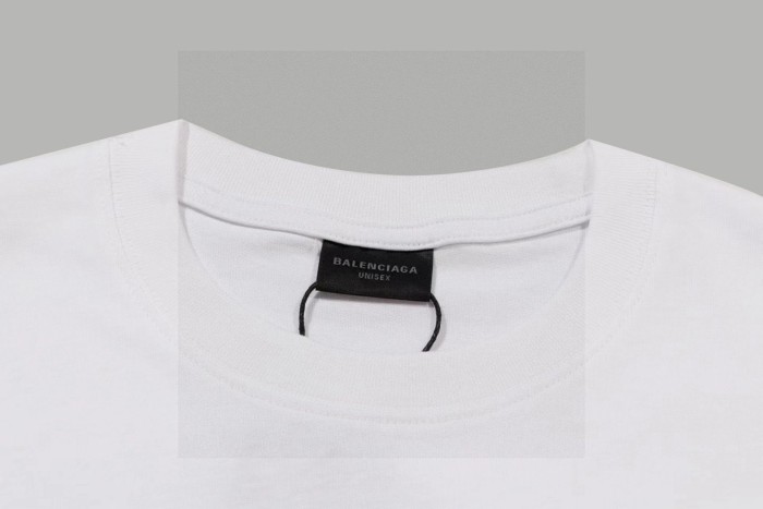 Balenciaga Logo Runway Short Sleeve T-Shirt