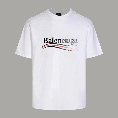Balenciaga Distressed Ink Splash T-Shirt