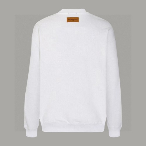 Louis Vuitton Printed Cotton Jersey Crew Neck Sweatshirt