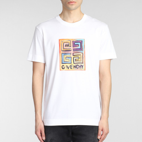Givenchy Logo Cotton Short Sleeve T-Shirt