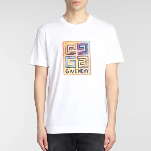 Givenchy Logo Cotton Short Sleeve T-Shirt