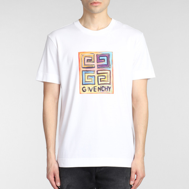 Givenchy Logo Cotton Short Sleeve T-Shirt