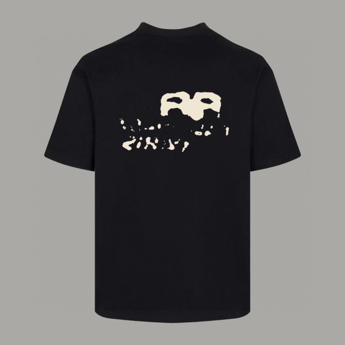 Balenciaga Men's Dirty Paris Logo T-Shirt
