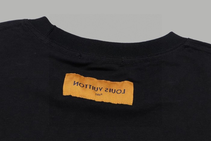 LOUIS VUITTON Colorful Cotton Short Sleeve T-Shirt