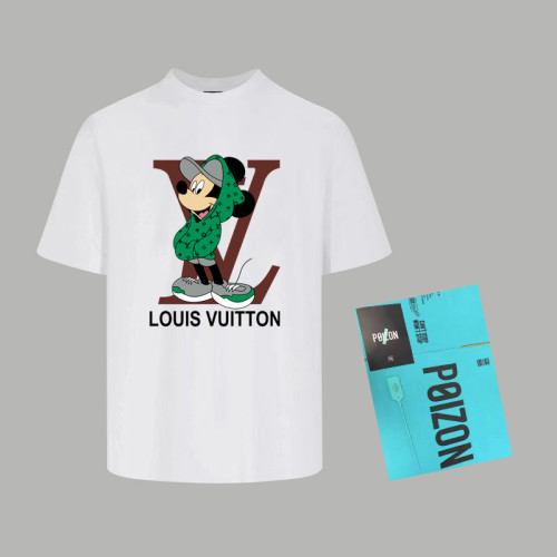 Louis Vuitton Catwalk Cotton Short Sleeve T-Shirt