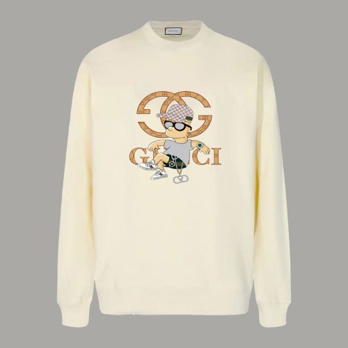 Gucci Cotton Jersey Round Neck Sweatshirt