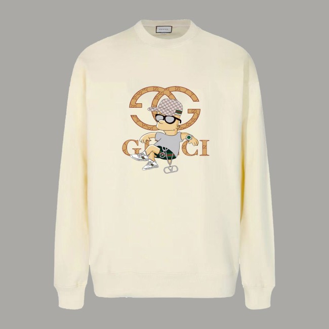 Gucci Cotton Jersey Round Neck Sweatshirt