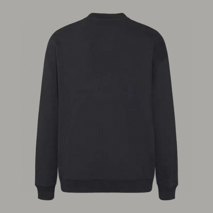 Chanel LOGO Cotton Jersey Crew Neck Sweatshirt