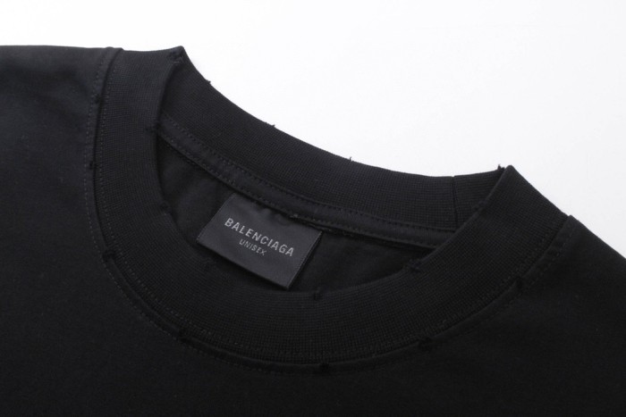 Balenciaga Men's Paris Moon Double Front T-shirt Oversized