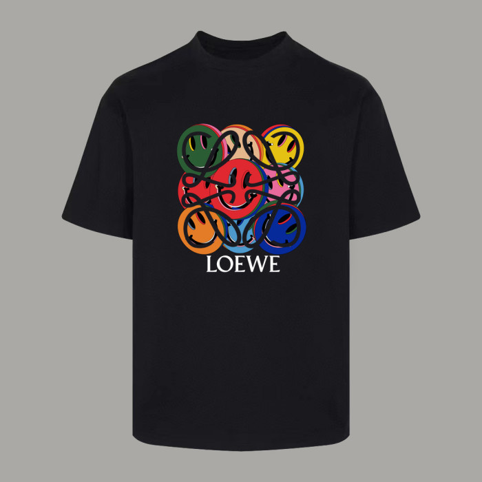 LOEWE Print Cotton Short-sleeved T-shirt