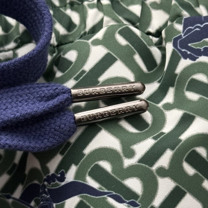 Burberry Jacquard Monogram Print Beach Shorts