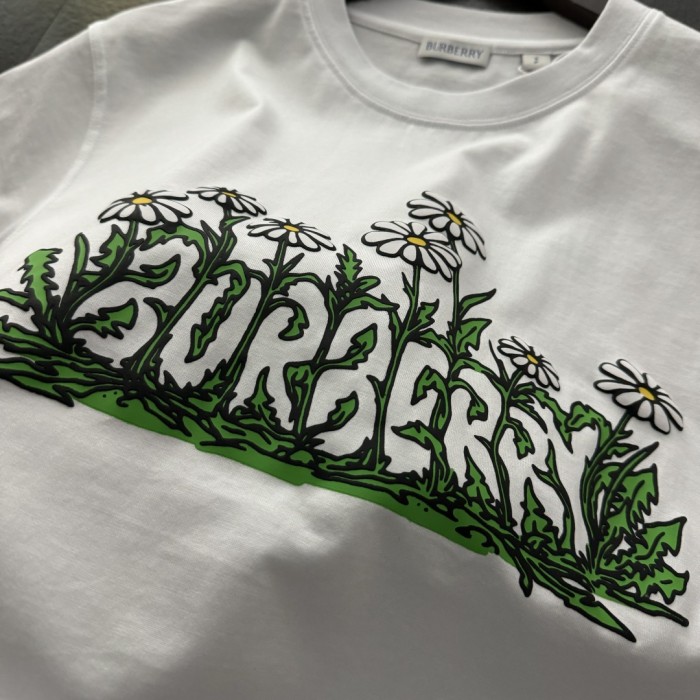 Burberry Daisy Logo Cotton T-shirt
