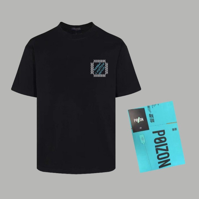 Louis Vuitton Catwalk Cotton Short Sleeve T-Shirt