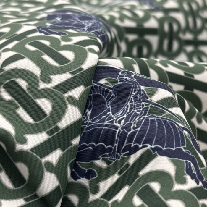 Burberry Jacquard Monogram Print Beach Shorts