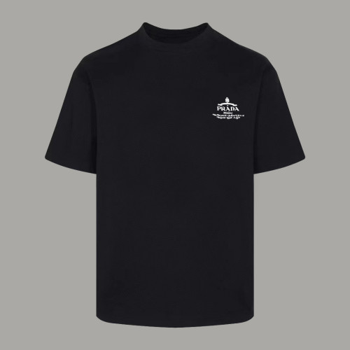 Prada Logo-embossed Cotton T-shirt