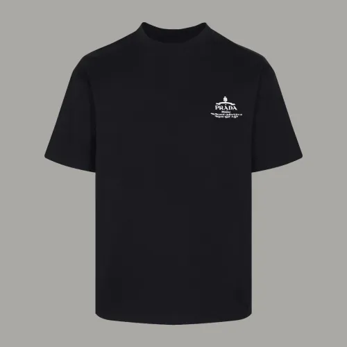 Prada Logo-embossed Cotton T-shirt