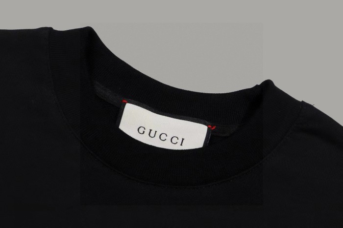Gucci Cotton Jersey Round Neck Sweatshirt