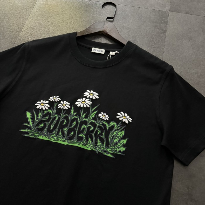 Burberry Daisy Logo Cotton T-shirt