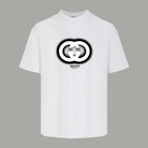 Gucci Print Cotton Short-sleeved T-shirt