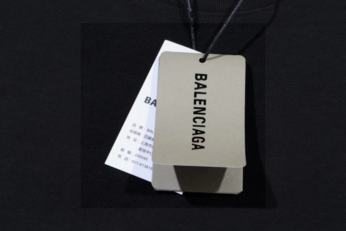 Balenciaga Logo Runway Short Sleeve T-Shirt