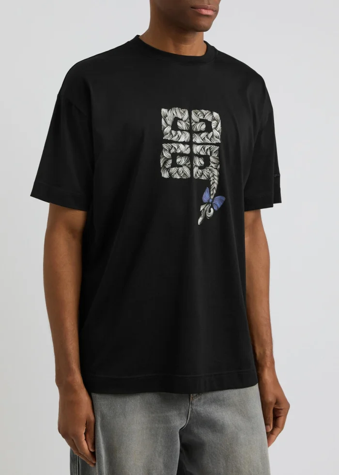 Givenchy Logo Cotton Short Sleeve T-Shirt