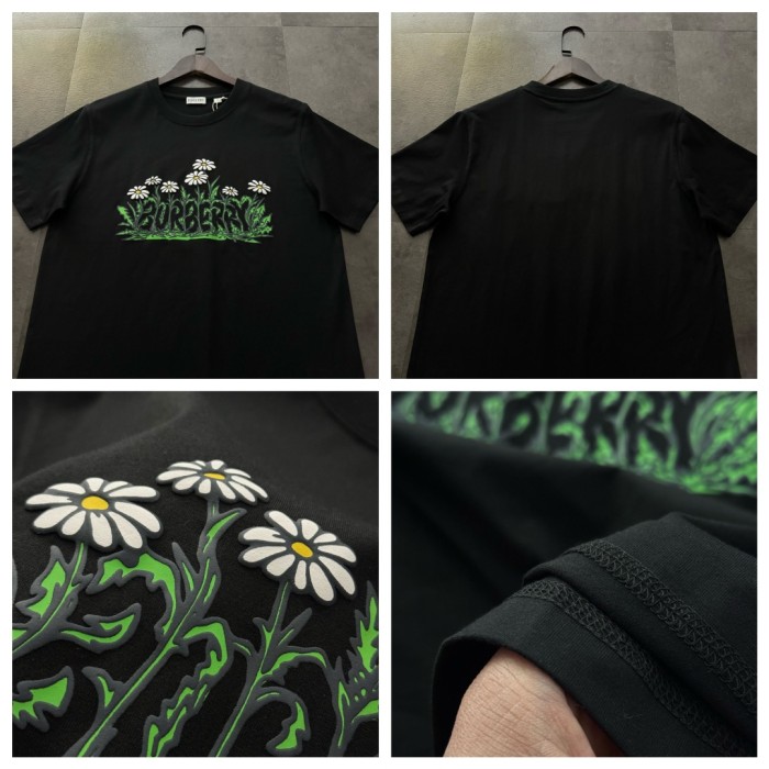 Burberry Daisy Logo Cotton T-shirt