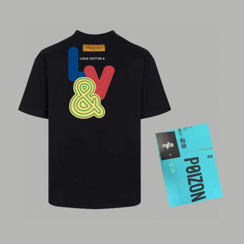 LOUIS VUITTON Colorful Cotton Short Sleeve T-Shirt